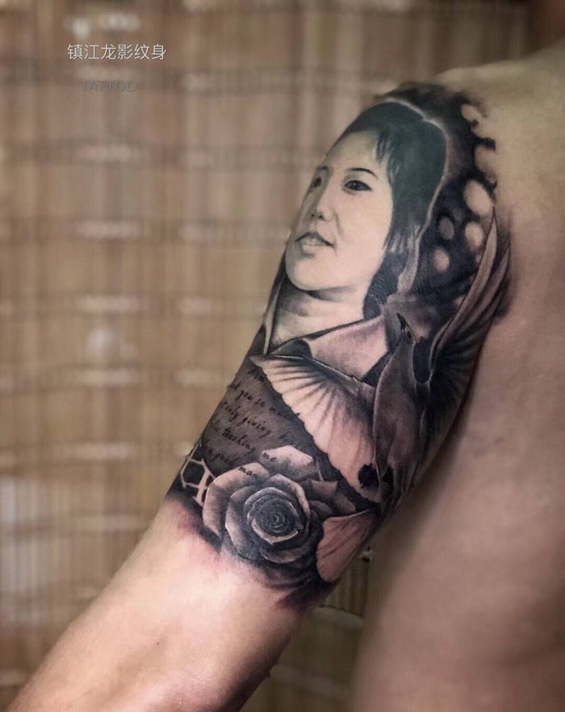肖像纹身图片