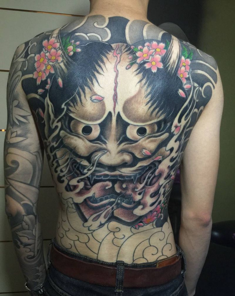 般若未完成纹身图片