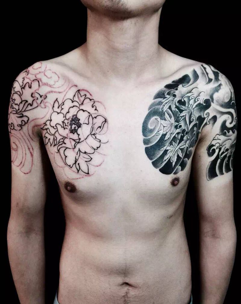 日式纹身图片_老传统纹身图案