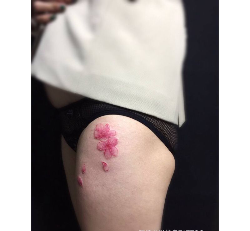 早餐纹身图片_脚部纹身图案