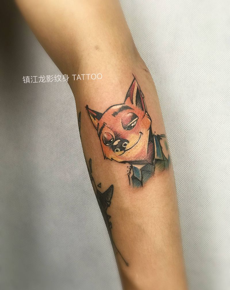 几个小清新纹身图片_手部New School纹身图案