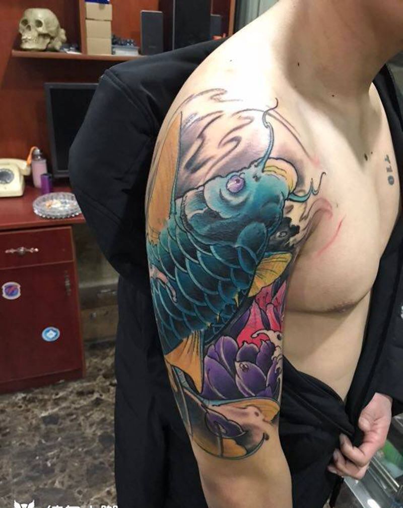 纹身师小鹏作品纹身图片