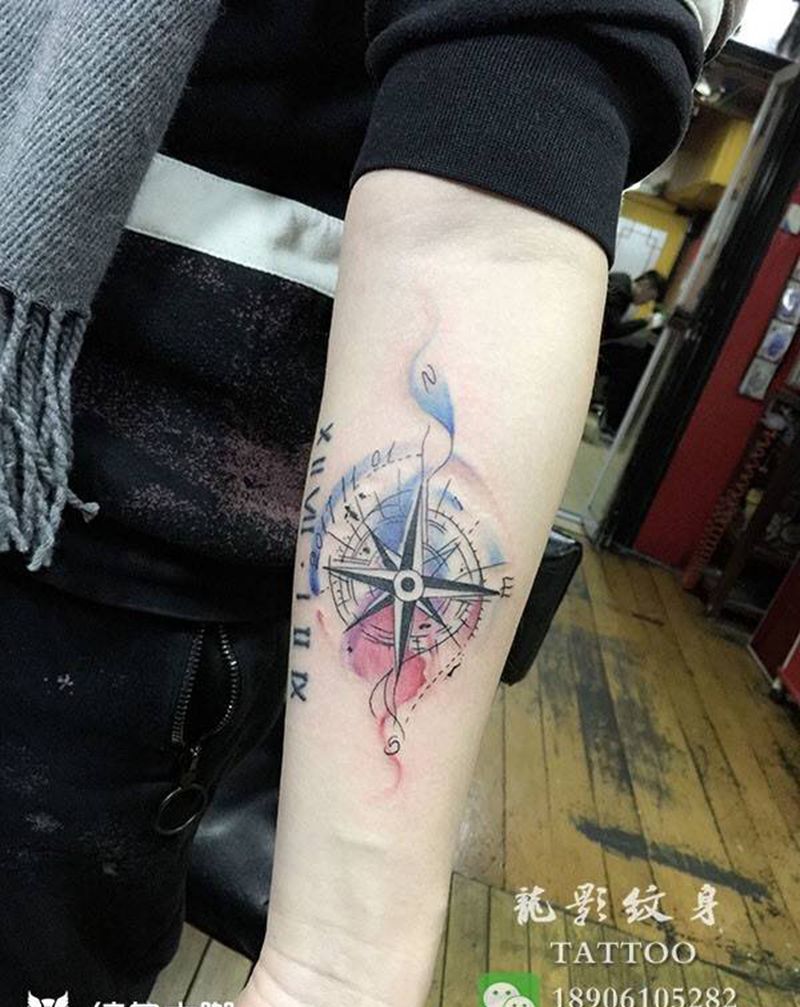 小清新纹身图片