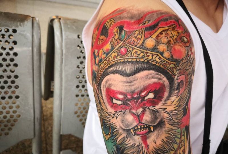 客人自拍第二天的习惯[愉快]武发明老师作品纹身图片