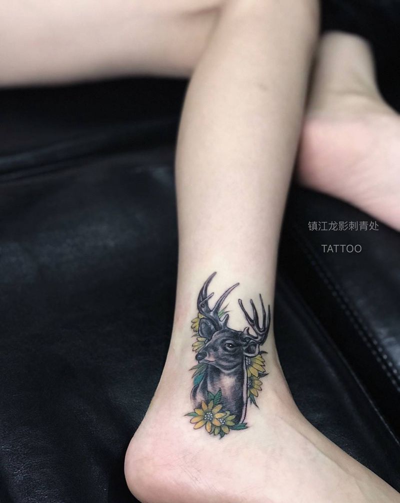 纹身上瘾的美眉纹身图片