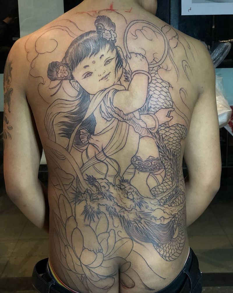 这老海咯纹身图片