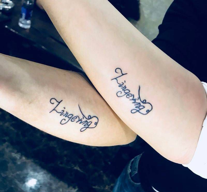 又一对情侣！纹身图片