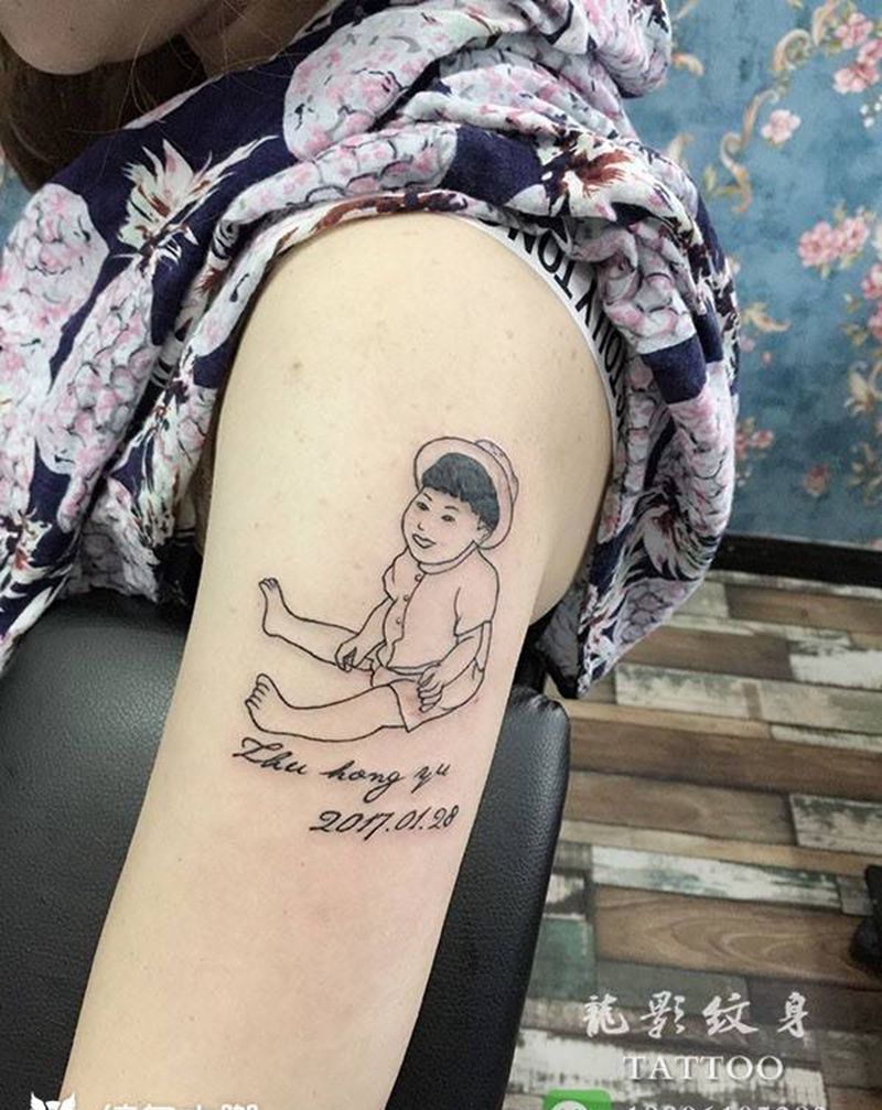 一组小清新纹身图片