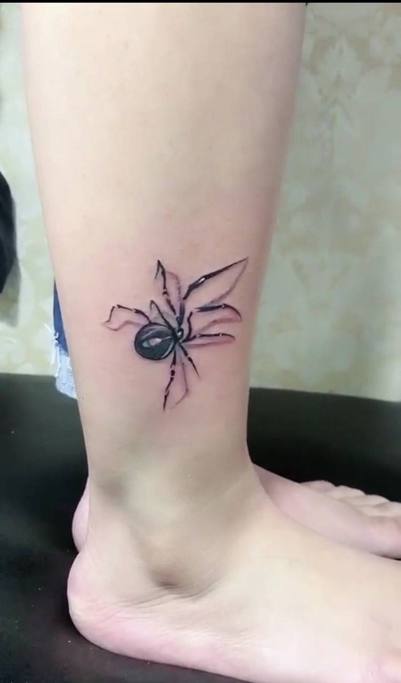 蜘蛛！纹身图片