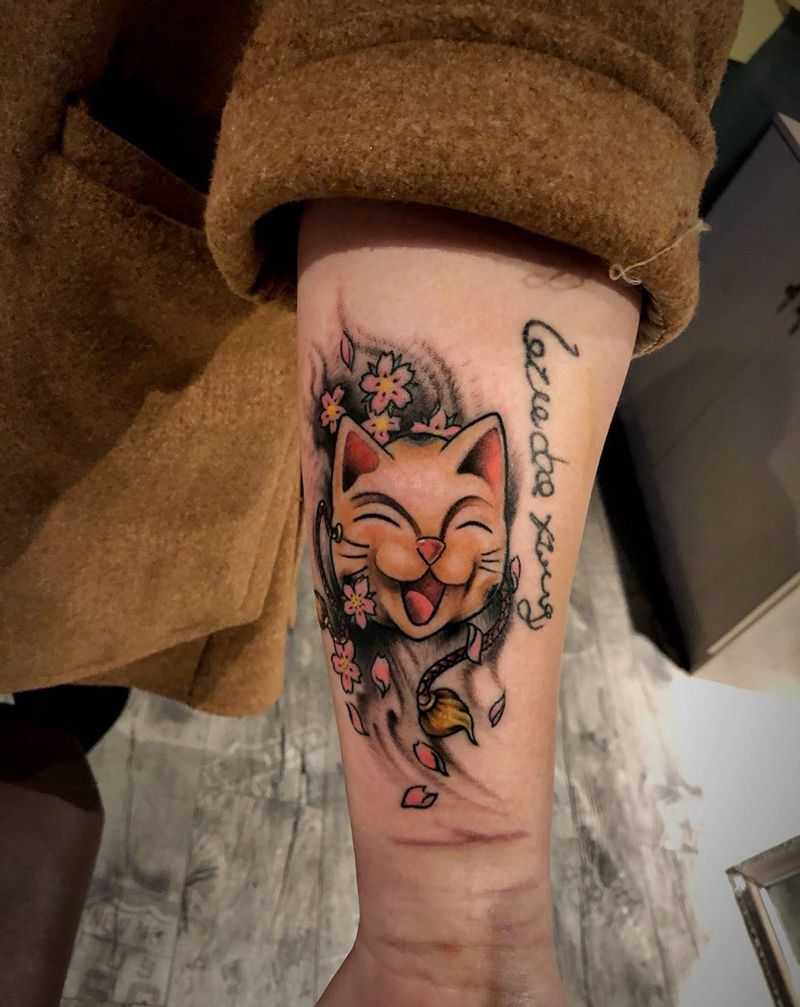 小猫咪纹身图片