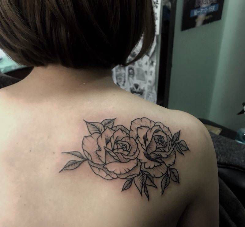 最近小活纹身图片