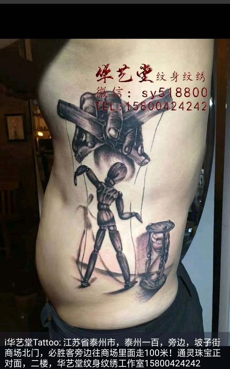 木偶纹身图片