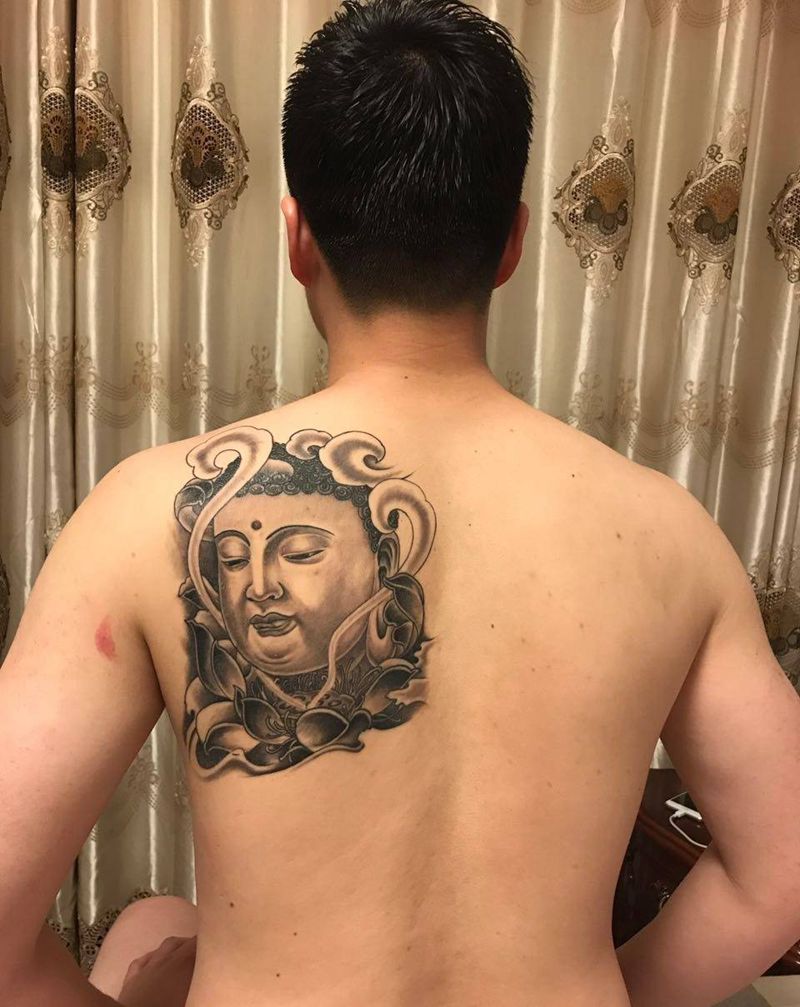 佛纹身图片