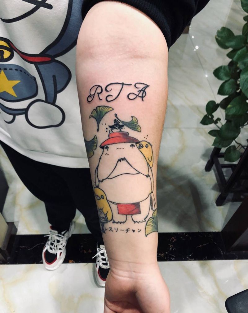 字体改色纹身图片