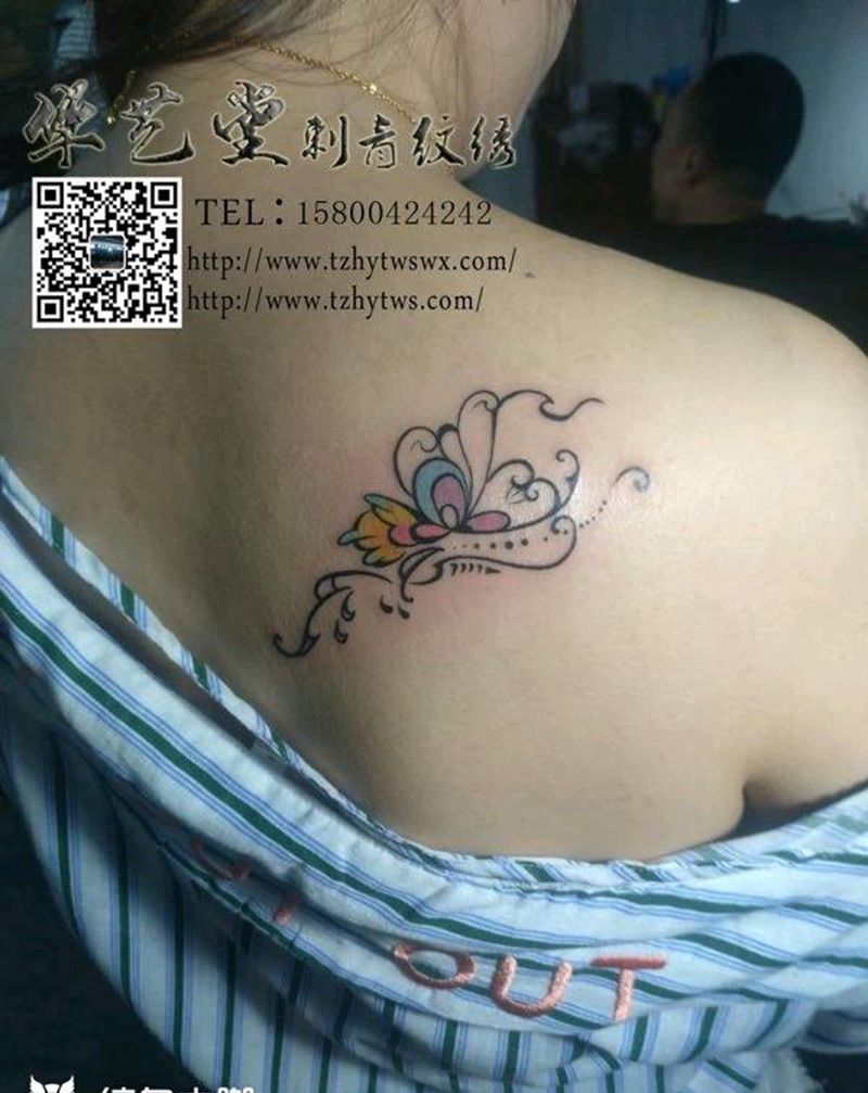 小清新纹身图片