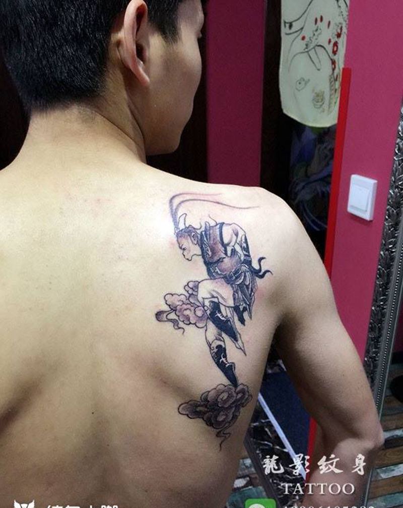 小小悟空纹身图片