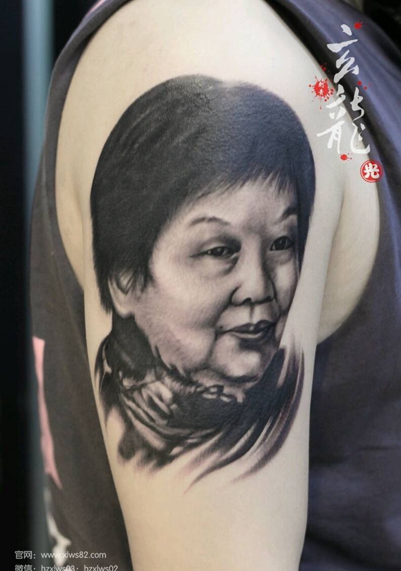 肖像纹身图片