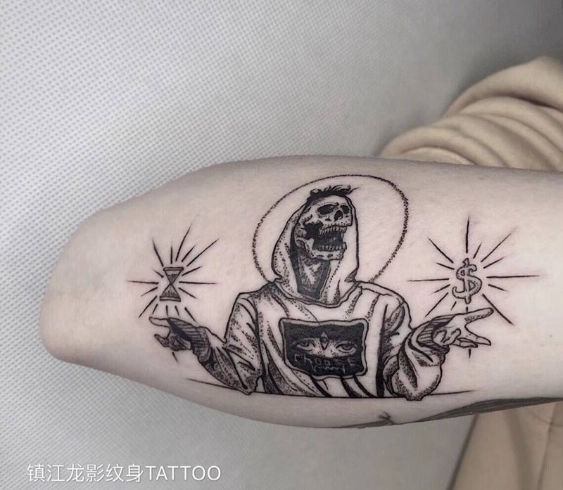 死神纹身图片