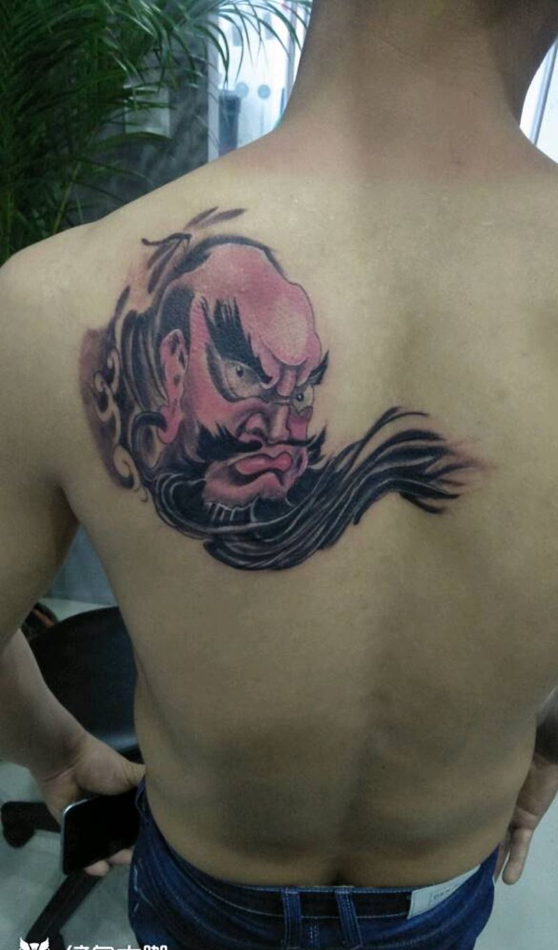 鲁智深纹身图片