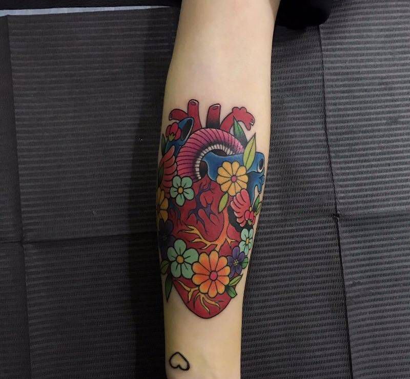 昨日俩图纹身图片