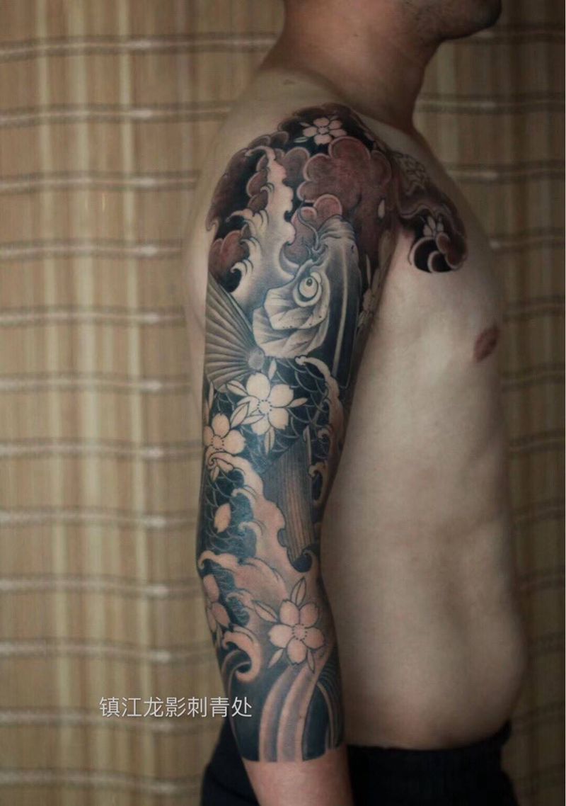 未完成纹身图片