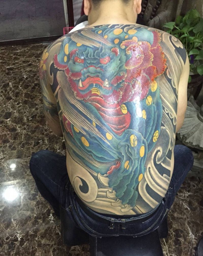 遮盖未完纹身图片