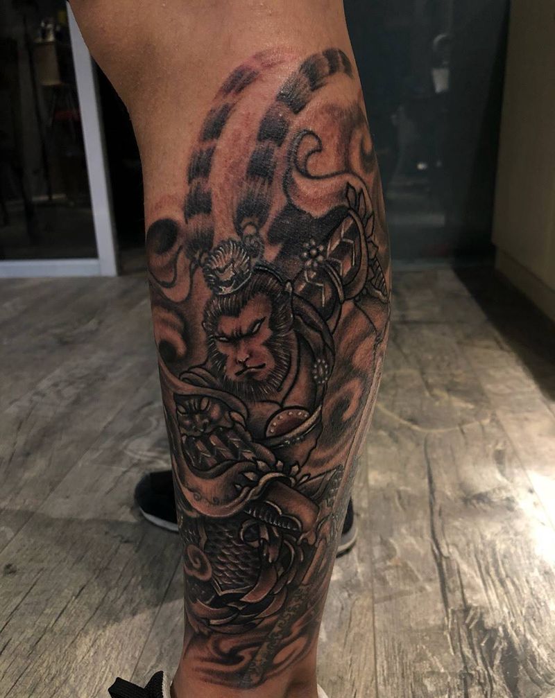 就喜欢这种不怕疼的纹身图片