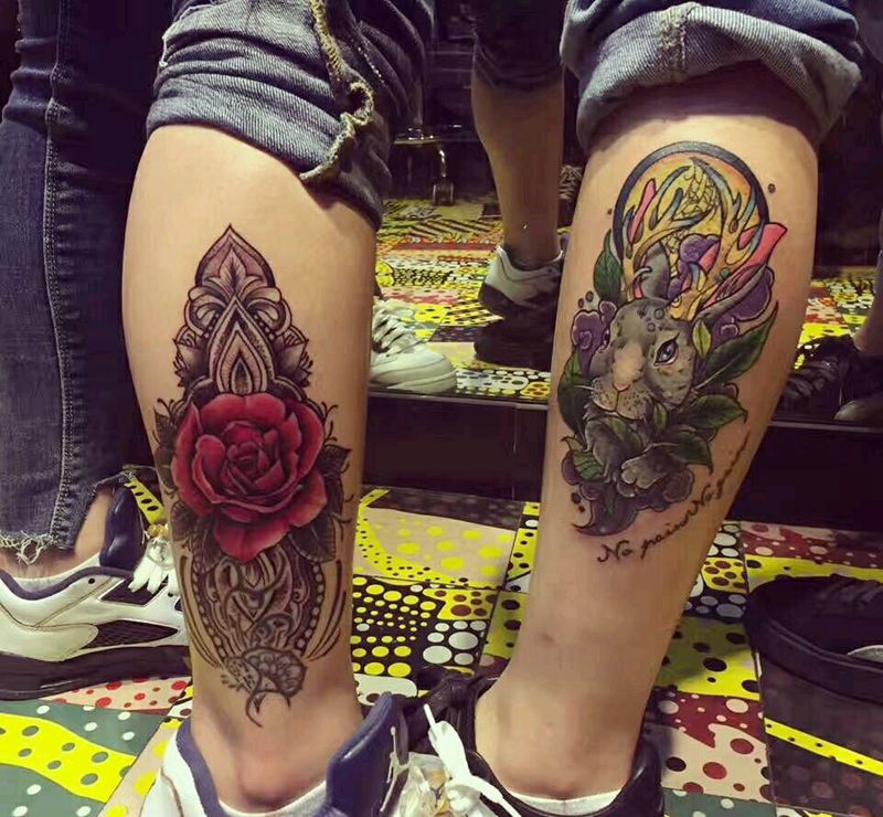 就说情侣纹身吧纹身图片