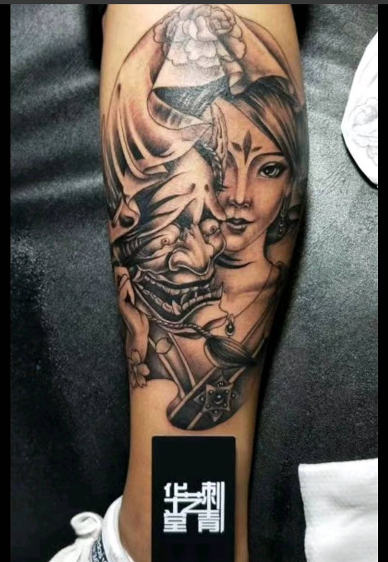 胳膊小图纹身图片