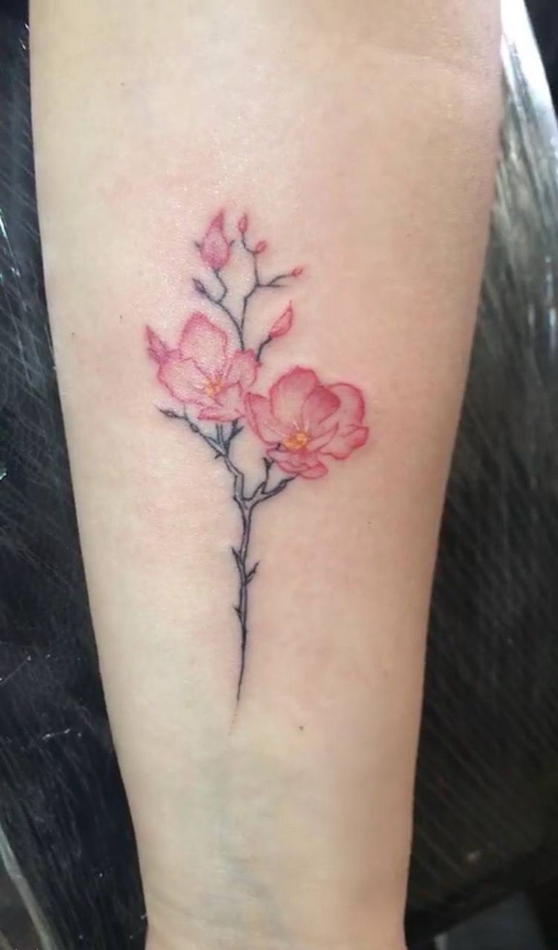 小臂盖疤痕纹身图片