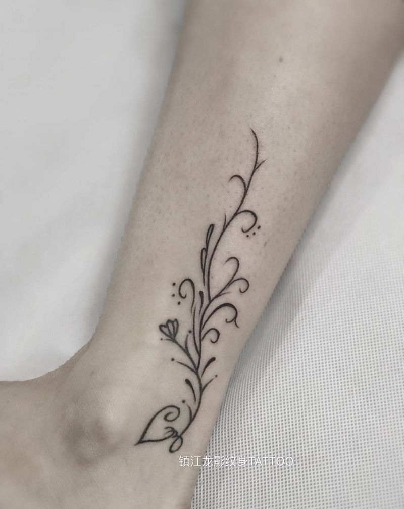 两个小清新纹身图片