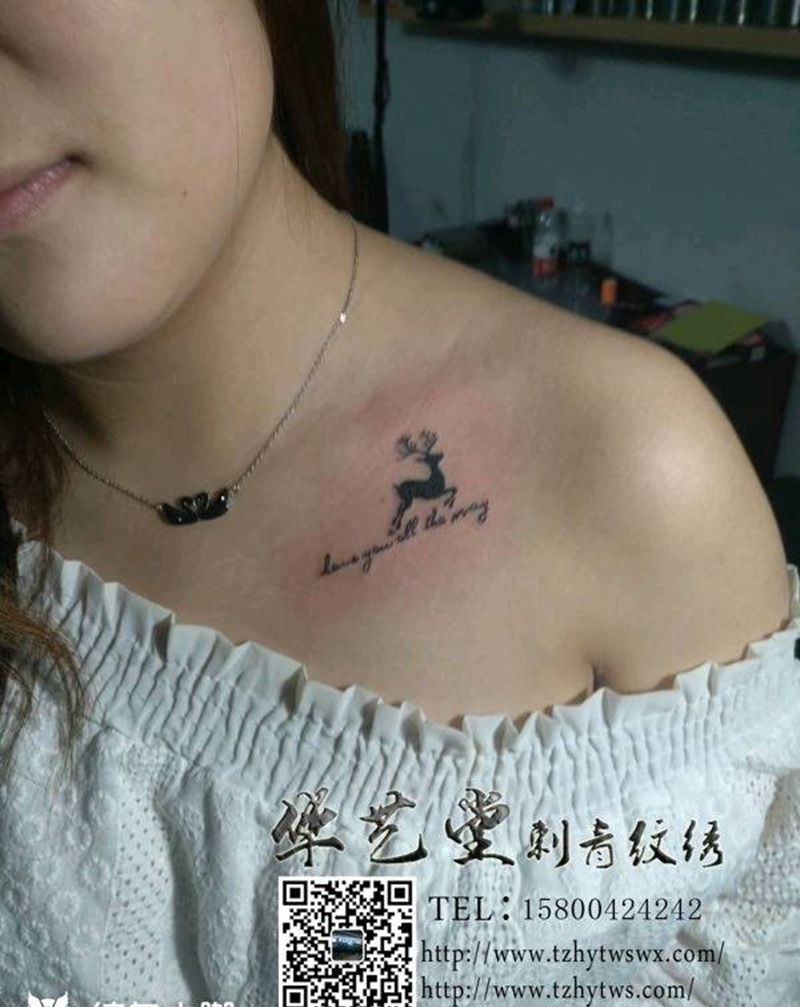 小清新纹身图片