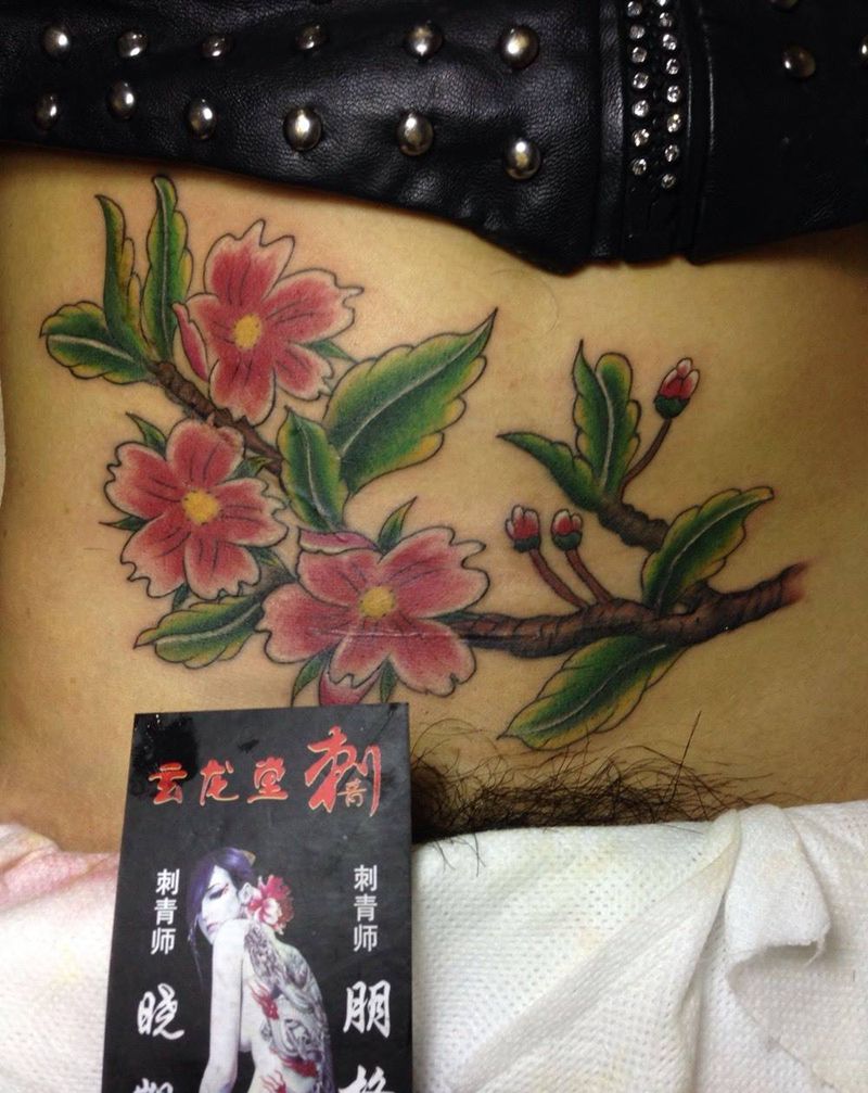 遮盖疤痕纹身图片
