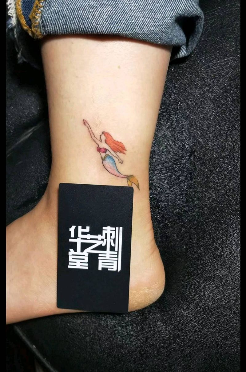 小清新彩图纹身图片