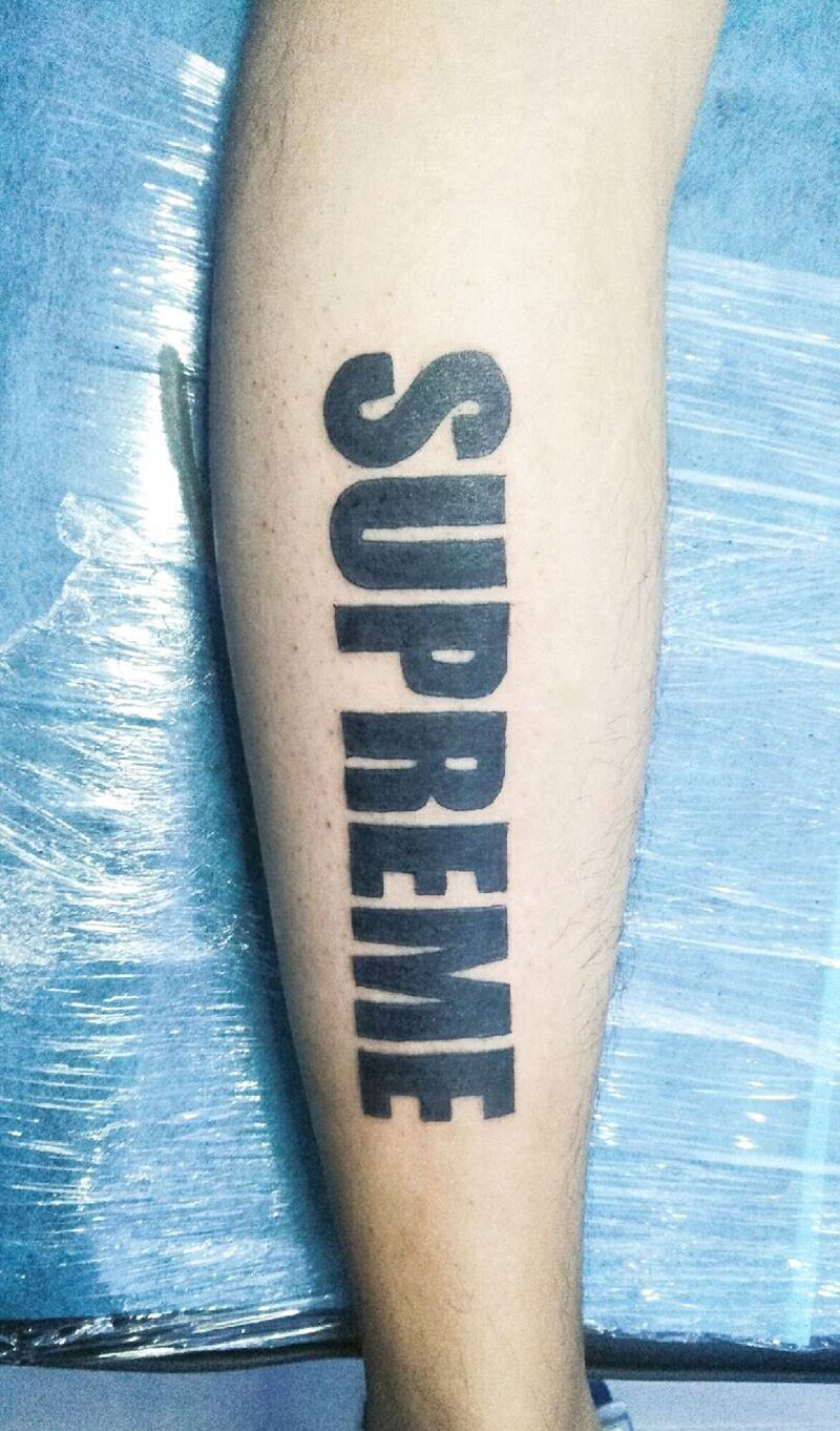 英文字纹身图片