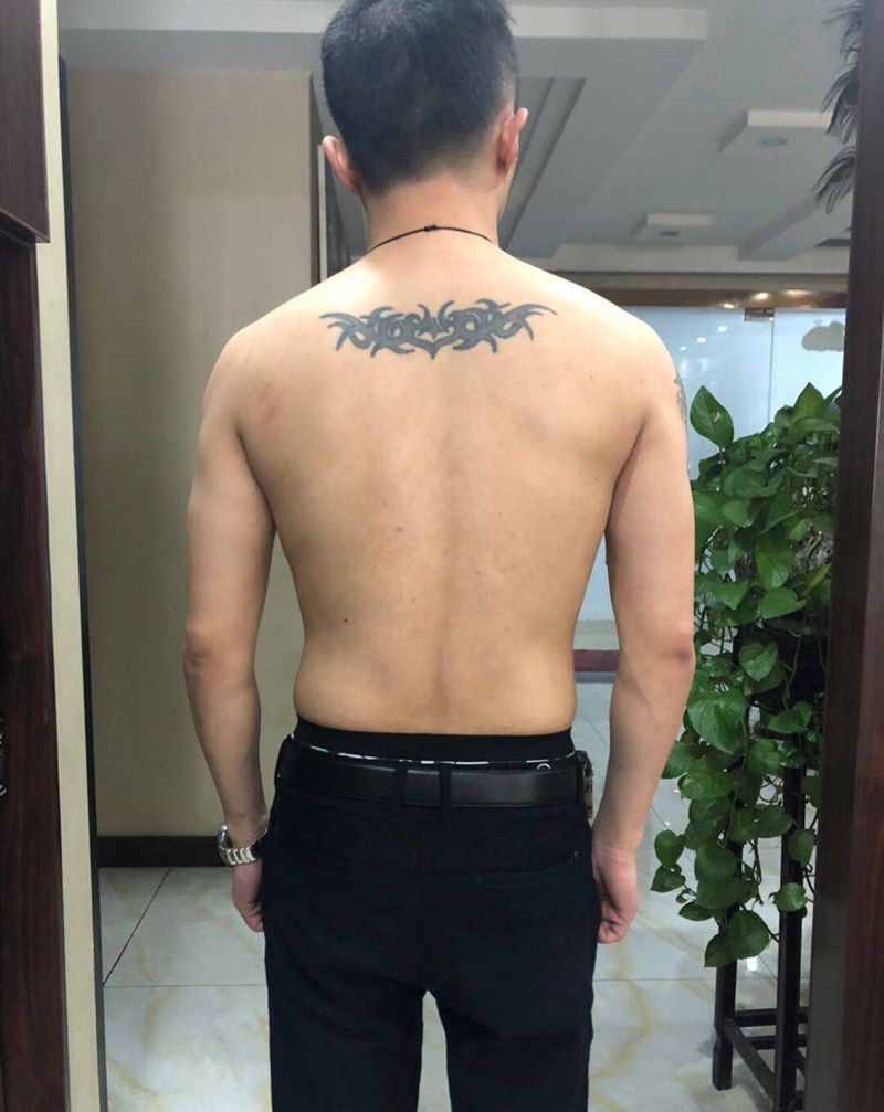 黑武士遮盖。纹身图片