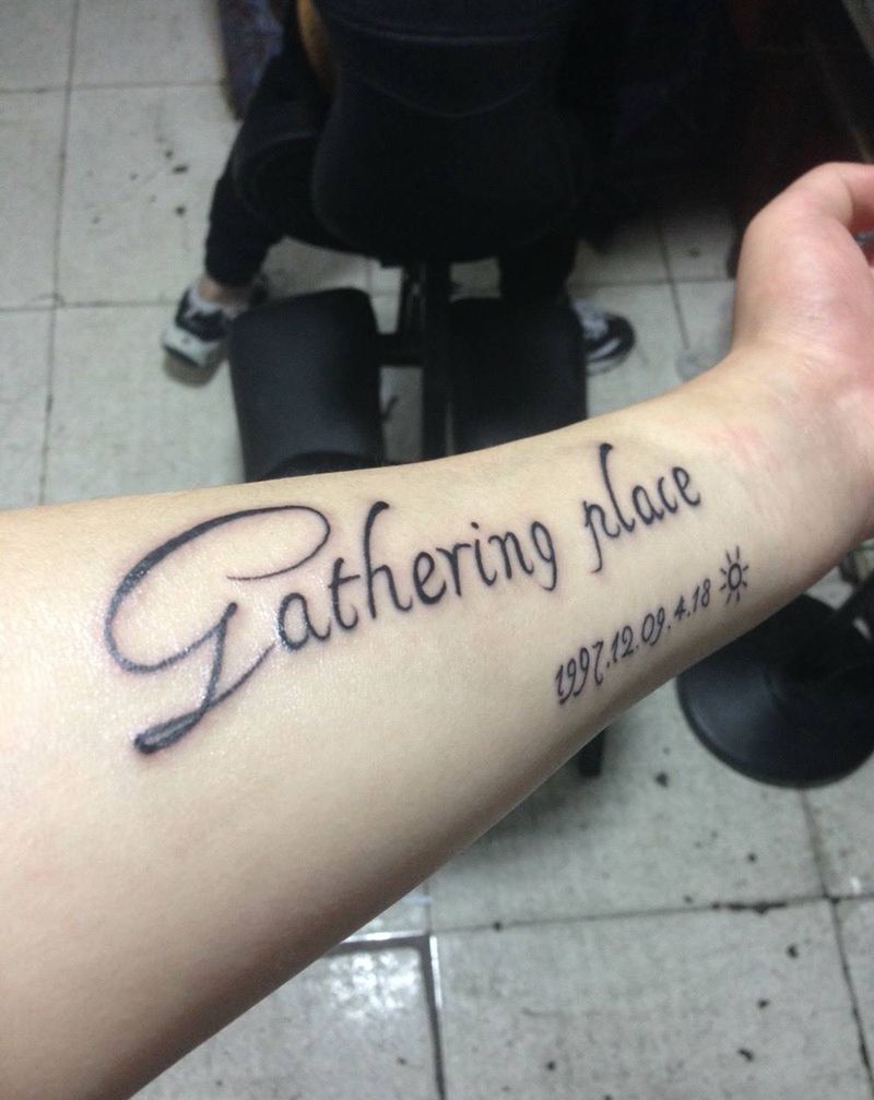 小清新纹身图片