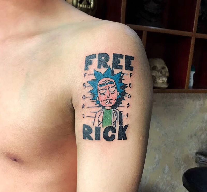 什么人物纹身图片