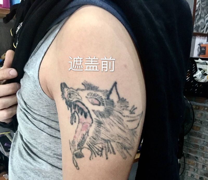 遮盖纹身图片_手臂手部纹身图案