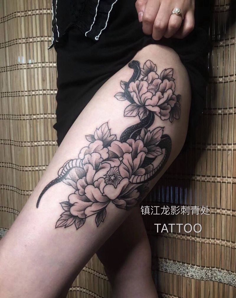 昨夜加班作品，小姐姐是个乐观派，3个半小时，未完待续……[奸笑]纹身图片