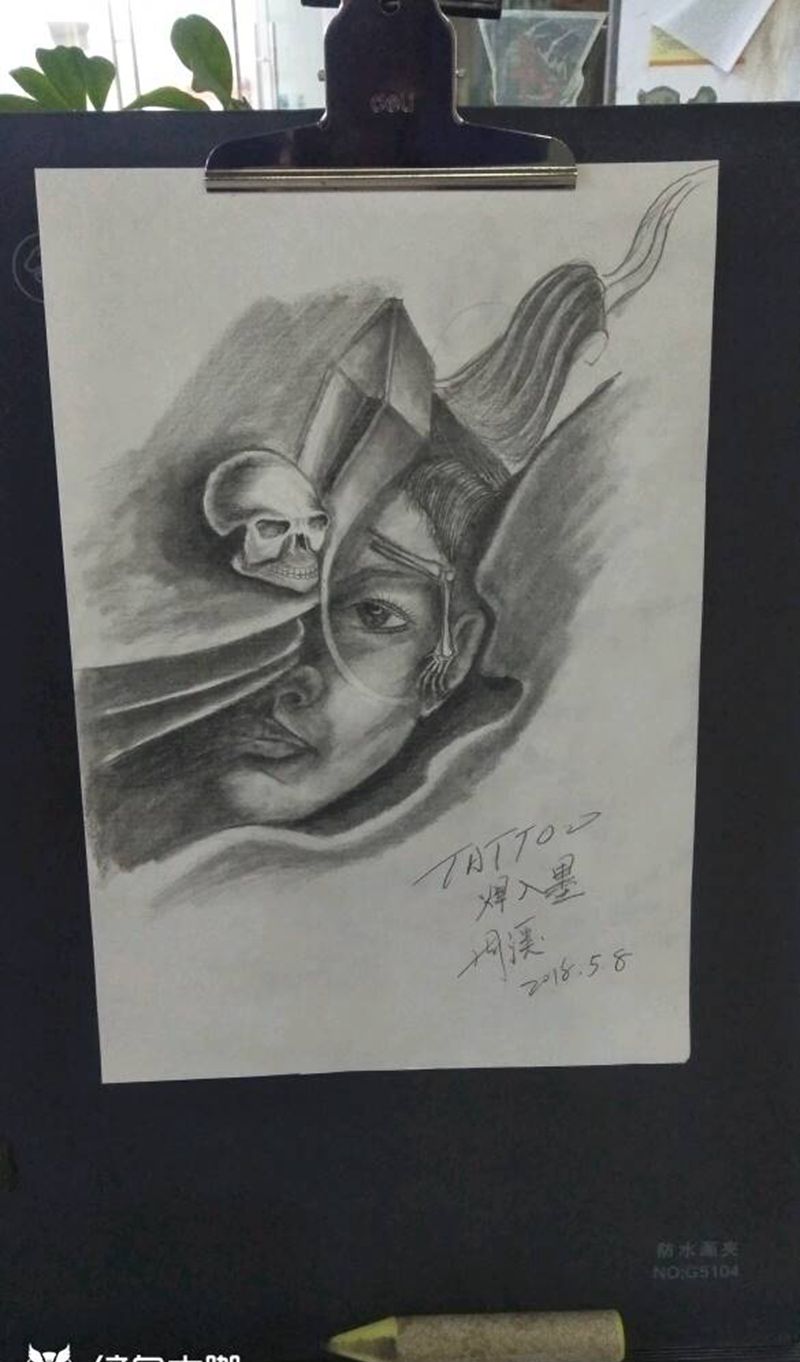 没名字纹身图片