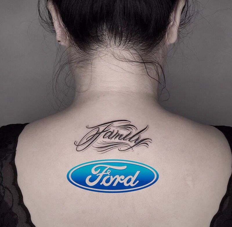 这个造型帮福特代言的吗[愉快]纹身图片