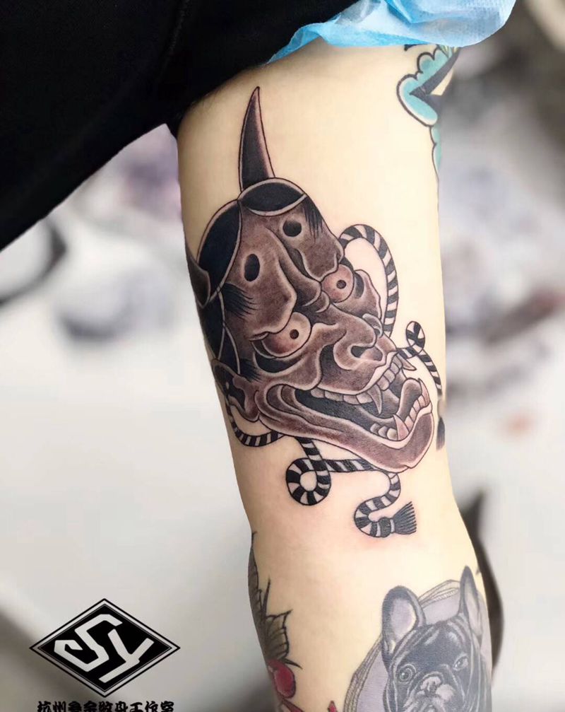 般若纹身图片_手臂纹身图案