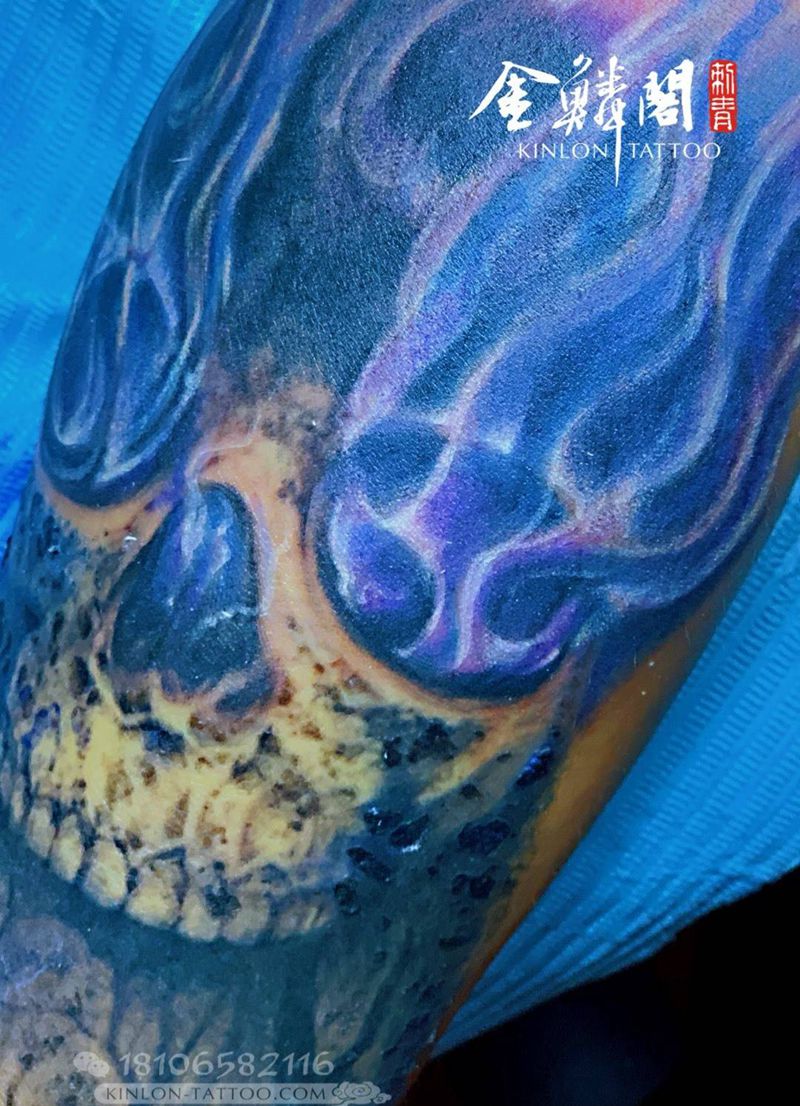 欧美花臂纹身图片_手臂欧美写实纹身图案