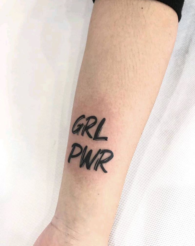 英文纹身图片_手部小清新纹身图案