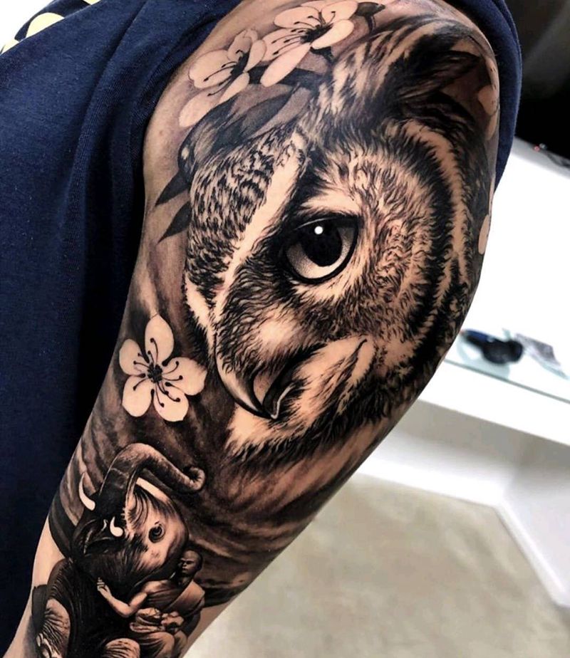 欧美写实纹身纹身图片_手臂欧美写实纹身图案