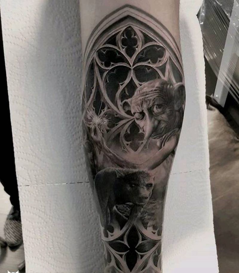 人像纹身纹身图片_手部背部欧美写实纹身图案