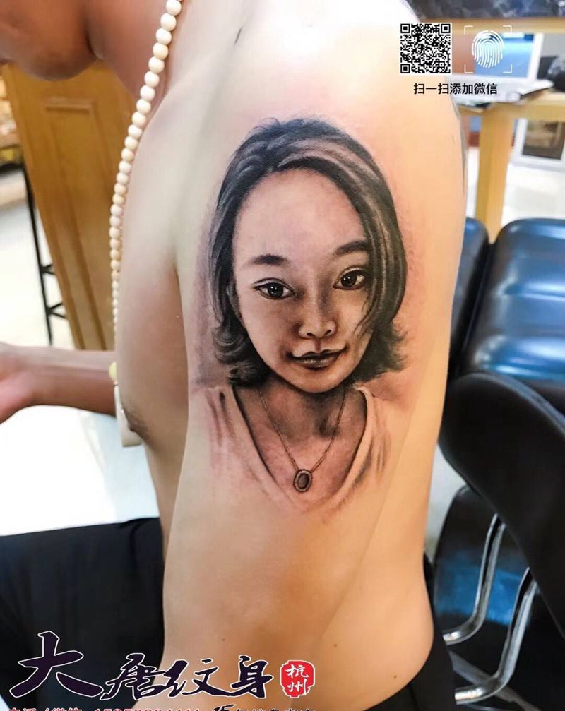 肖像纹身图片