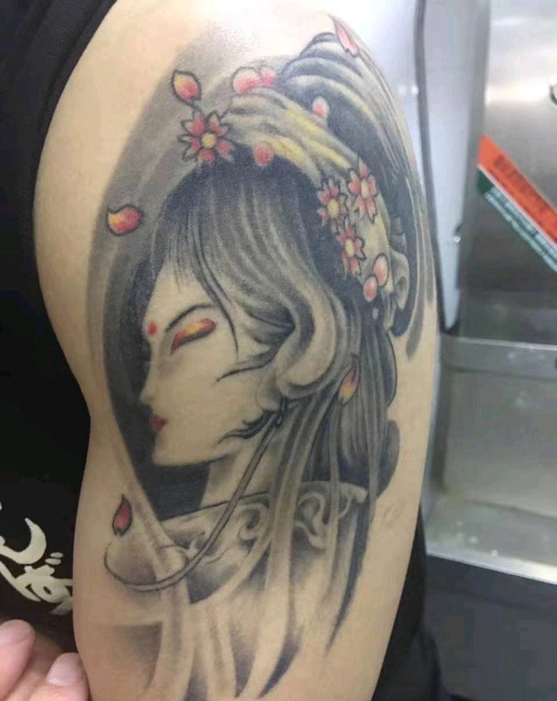 纹身需谨慎纹身图片_手臂新传统纹身图案