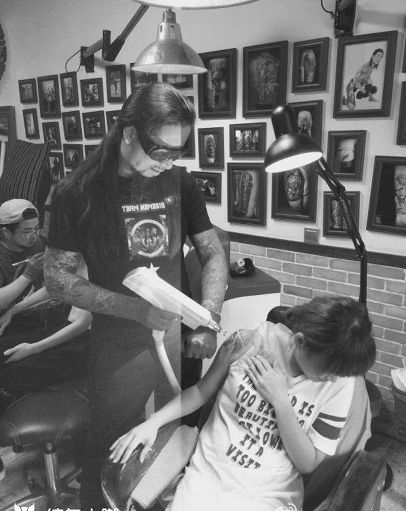 洗纹身纹身图片_原创情侣宗教图腾人物植物静物鬼神动物字符纹身图案